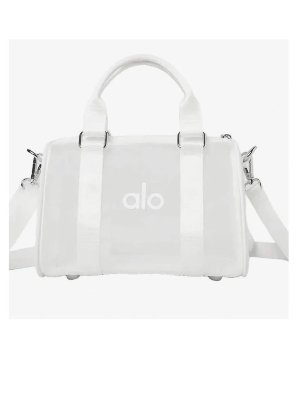 ALO mini sheer bag